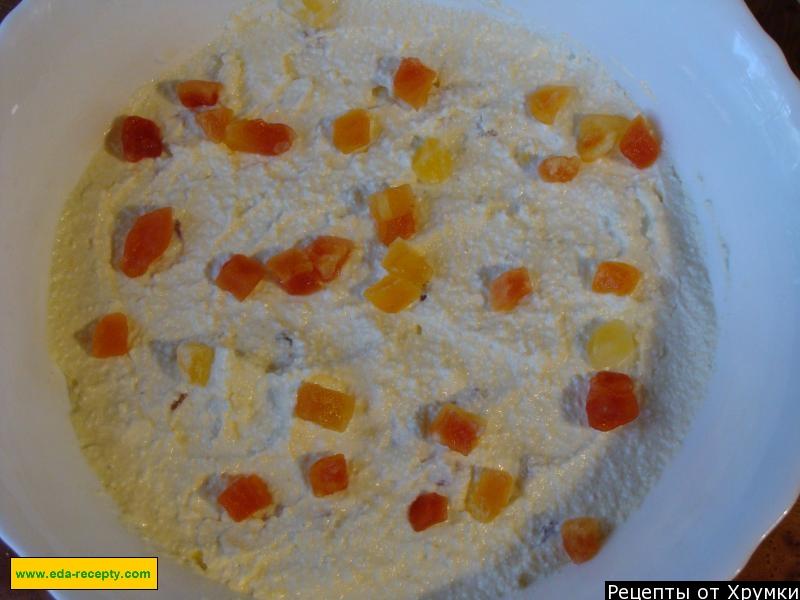 Шаг 5 приготовления Вкусная творожная запеканка в микроволновке