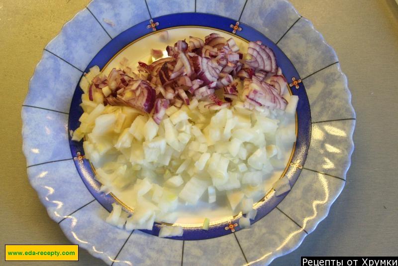 Шаг 4 приготовления Тыква с мясным фаршем