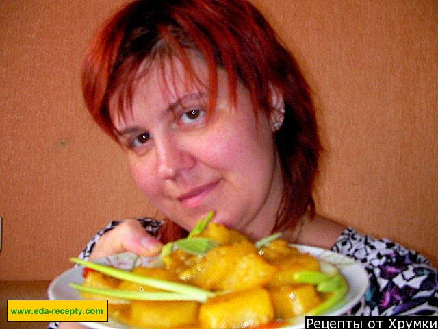Шаг 11 приготовления Гарнир из картофеля с луком и чесноком