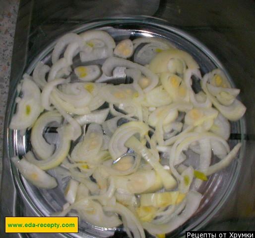 Шаг 3 приготовления Гарнир из картофеля с луком и чесноком