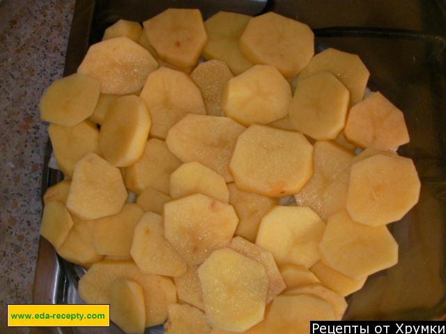 Шаг 5 приготовления Гарнир из картофеля с луком и чесноком
