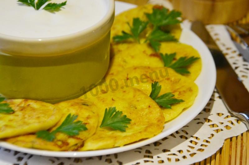 Шаг 10 приготовления Кабачковые оладушки с чесноком и укропом