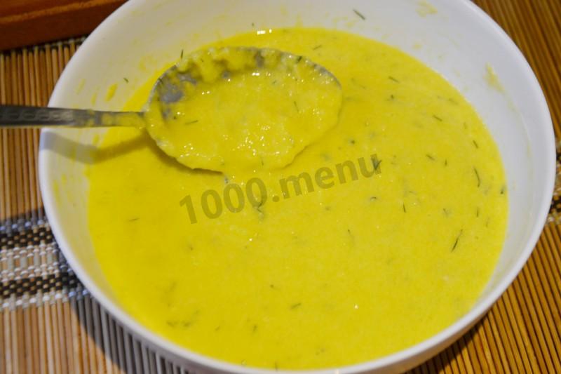 Шаг 6 приготовления Кабачковые оладушки с чесноком и укропом
