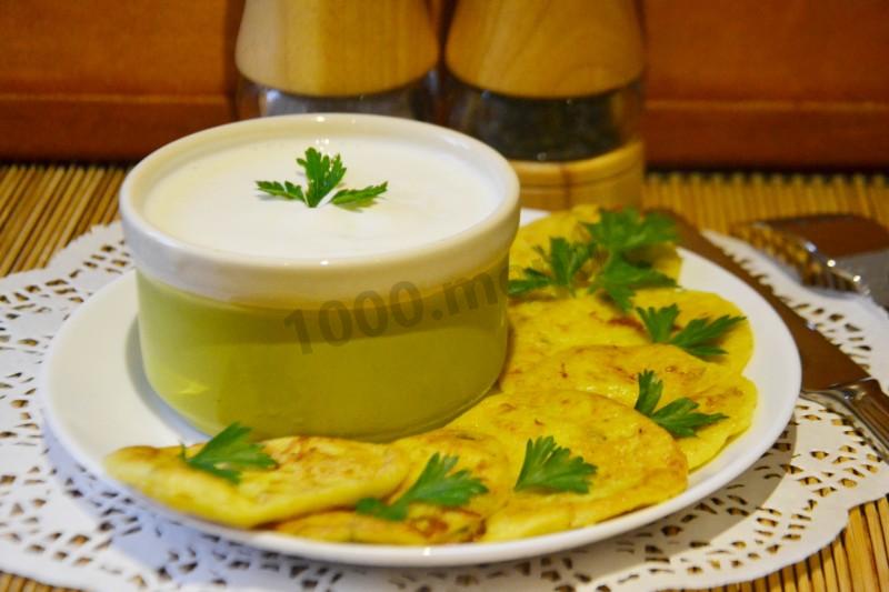 Шаг 9 приготовления Кабачковые оладушки с чесноком и укропом