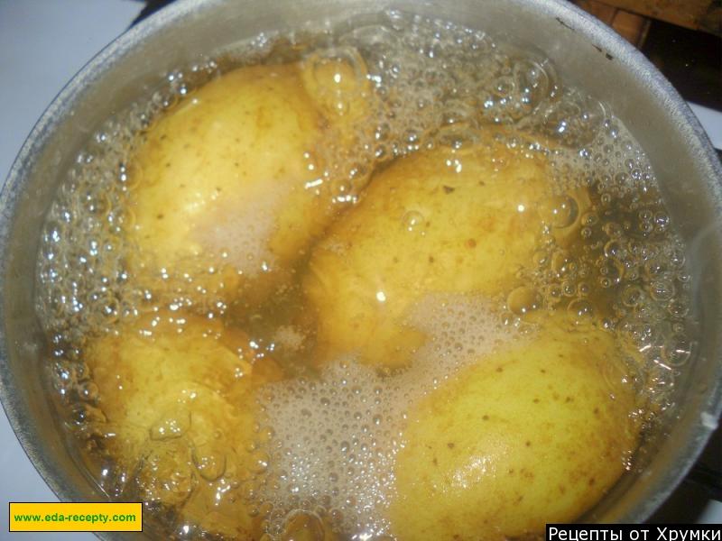 Шаг 3 приготовления Постный картофель по деревенски