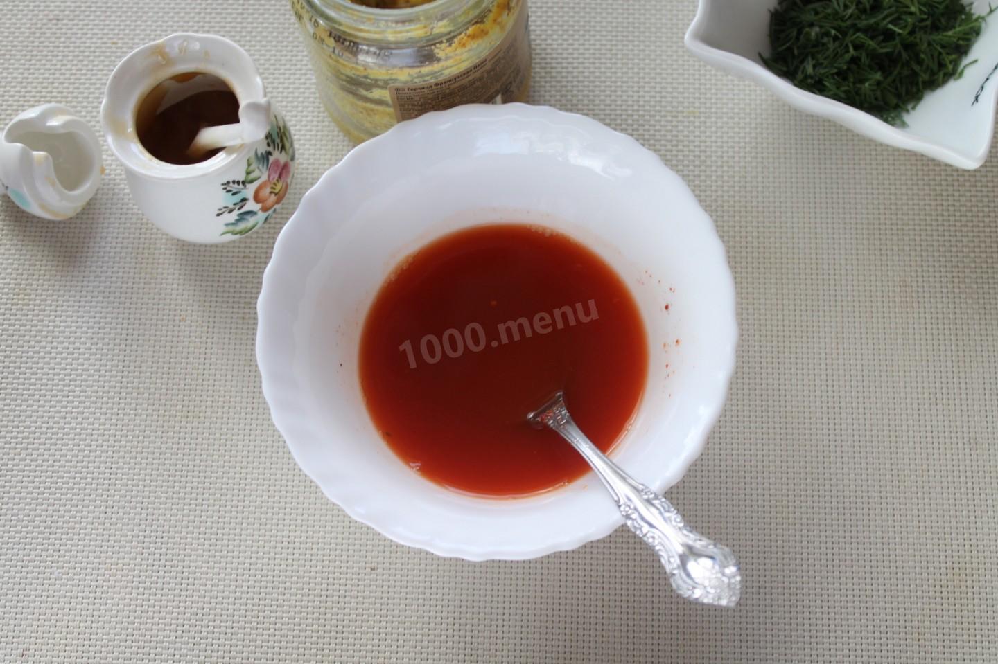 Шаг 3 приготовления Соус для пельменей с уксусом в домашних условиях