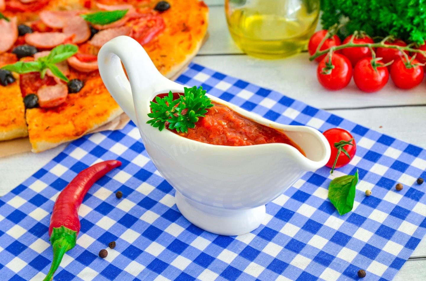 Шаг 9 приготовления Соус томатный классический