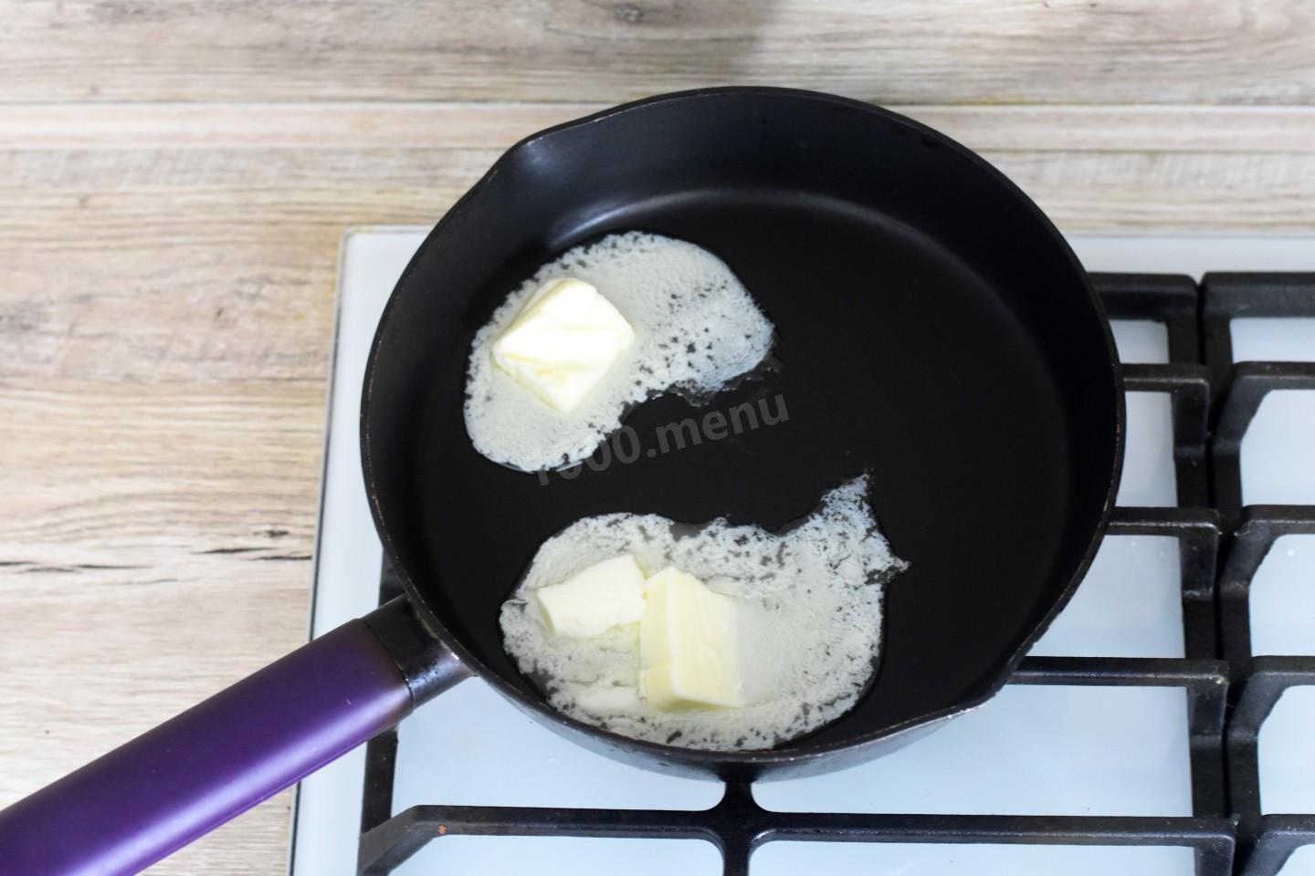 Шаг 3 приготовления Сливочный соус для пиццы