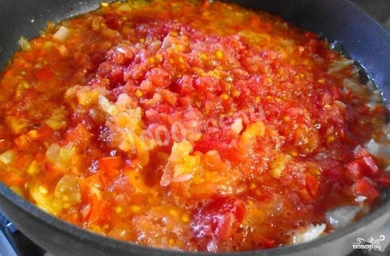 Шаг 2 приготовления Соус Наполетано из помидоров на оливковом масле