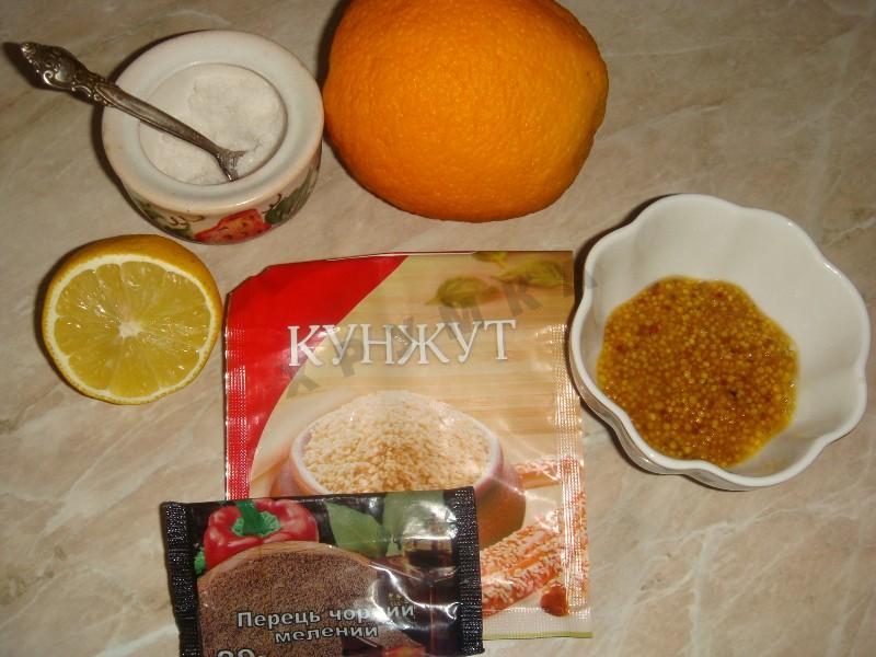Шаг 1 приготовления Соус из апельсинов к мясу
