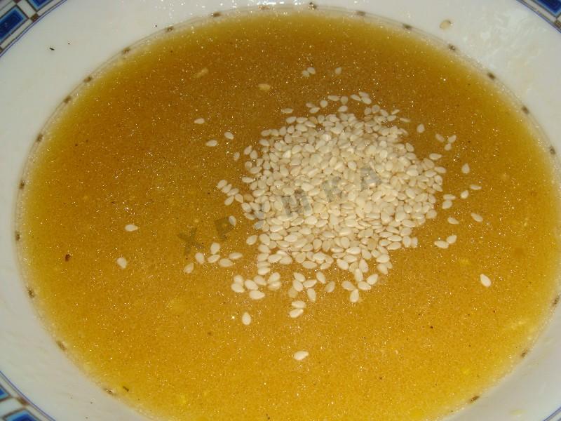 Шаг 5 приготовления Соус из апельсинов к мясу