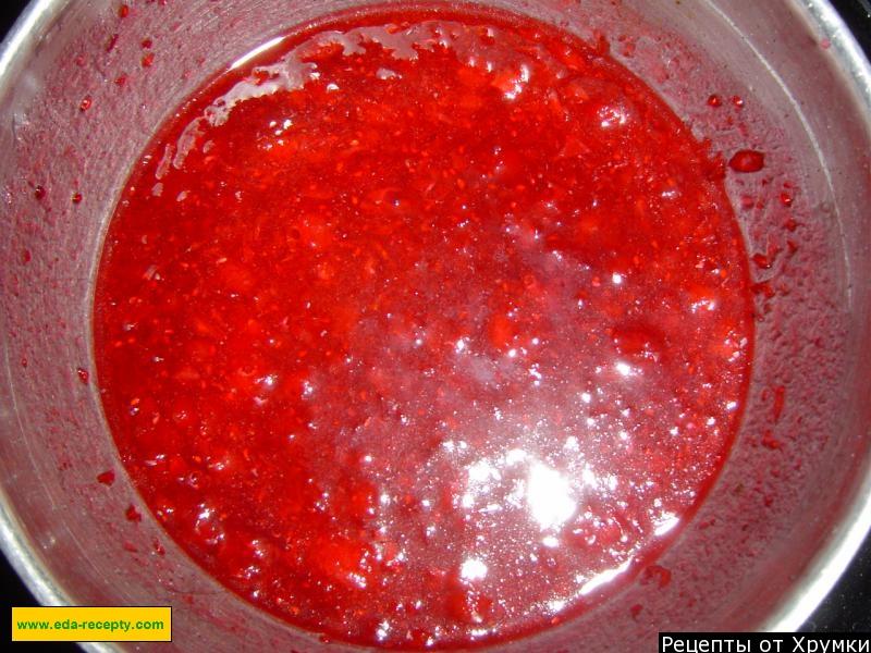 Шаг 4 приготовления Самый простой кисло-сладкий соус из клюквы