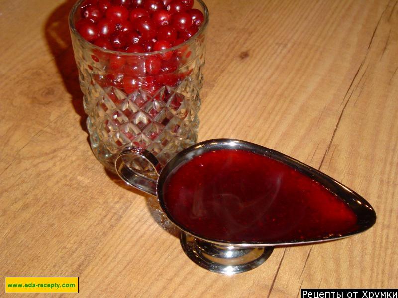 Шаг 5 приготовления Самый простой кисло-сладкий соус из клюквы