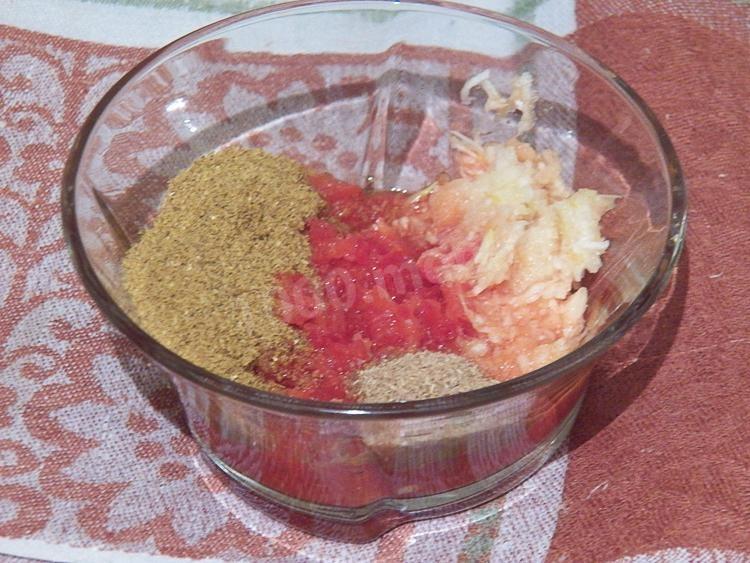 Шаг 4 приготовления Аджика грузинская на зиму