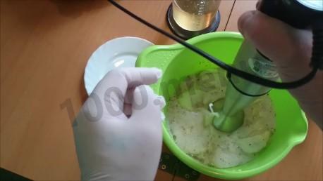 Шаг 1 приготовления Маринад для мяса на пиве и кефире