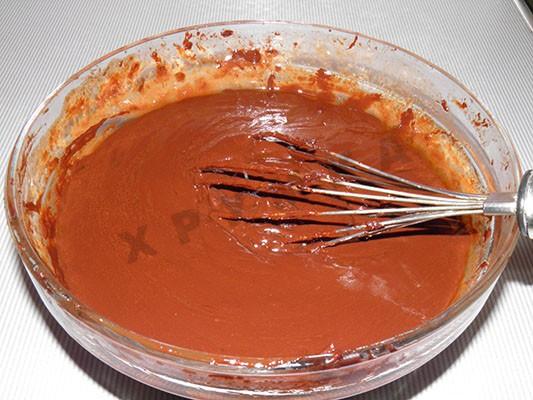 Шаг 6 приготовления Ганаш шоколадный густой