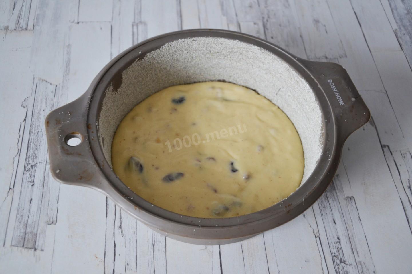 Шаг 12 приготовления Шарлотка с яблоками в сметане в духовке