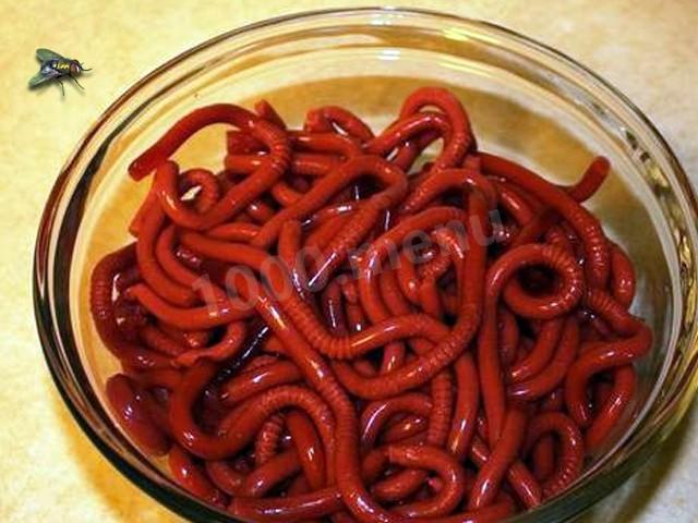 Обложка рецепта Мармеладные червячки