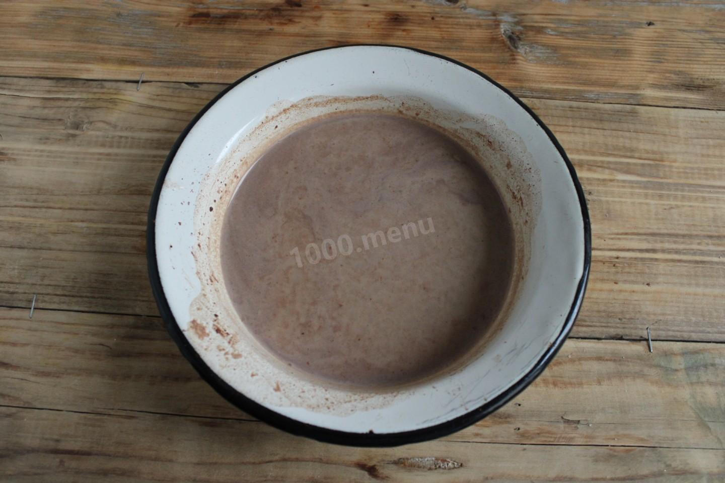 Шаг 5 приготовления Шоколадный крем из какао