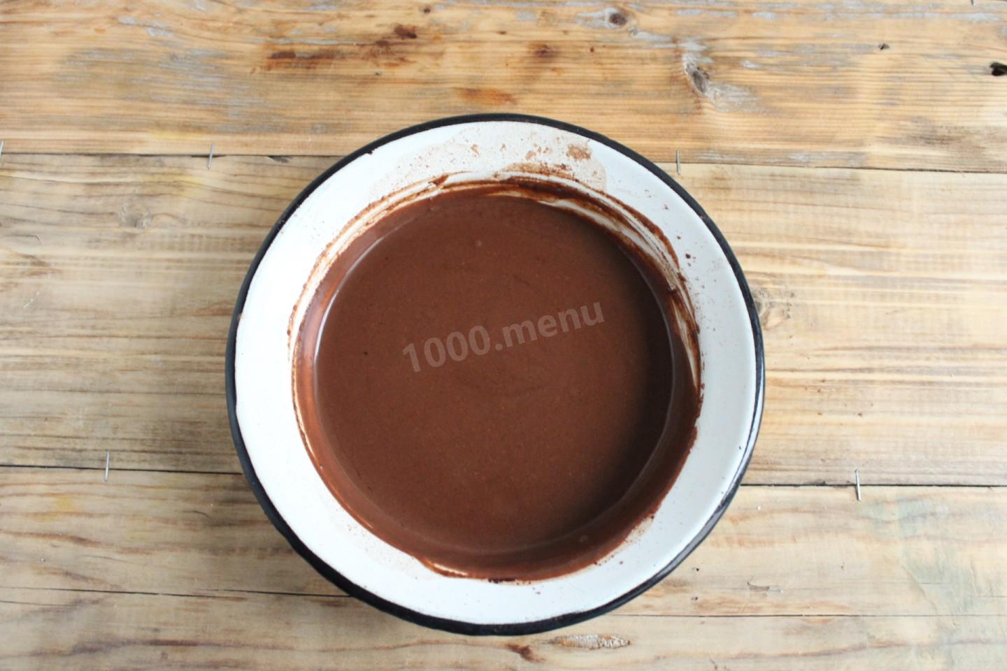 Шаг 6 приготовления Шоколадный крем из какао