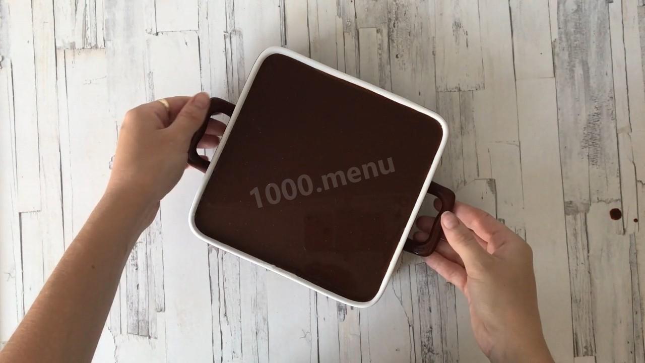 Шаг 18 приготовления Суфле Птичье молоко с желатином