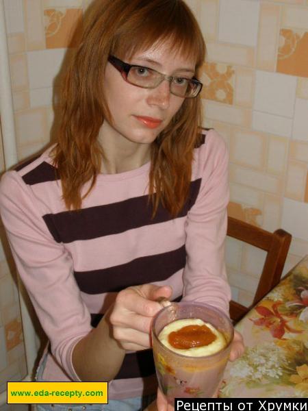 Шаг 17 приготовления Пудинг молочный