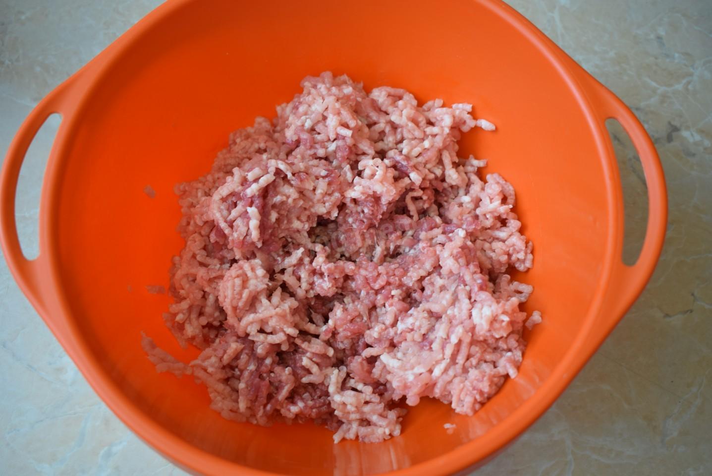 Шаг 6 приготовления Фаршированные блины с мясным фаршем