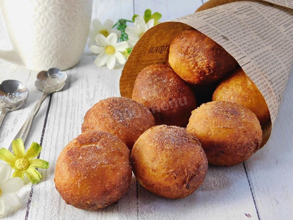 Обложка рецепта Пончики из творога