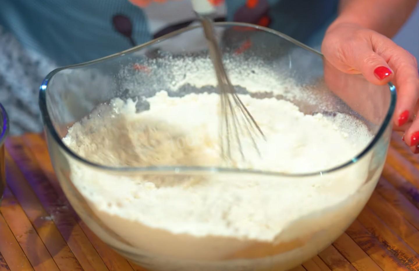 Шаг 13 приготовления Пирожки с капустой мясом в духовке