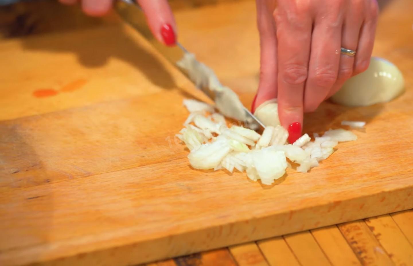 Шаг 19 приготовления Пирожки с капустой мясом в духовке