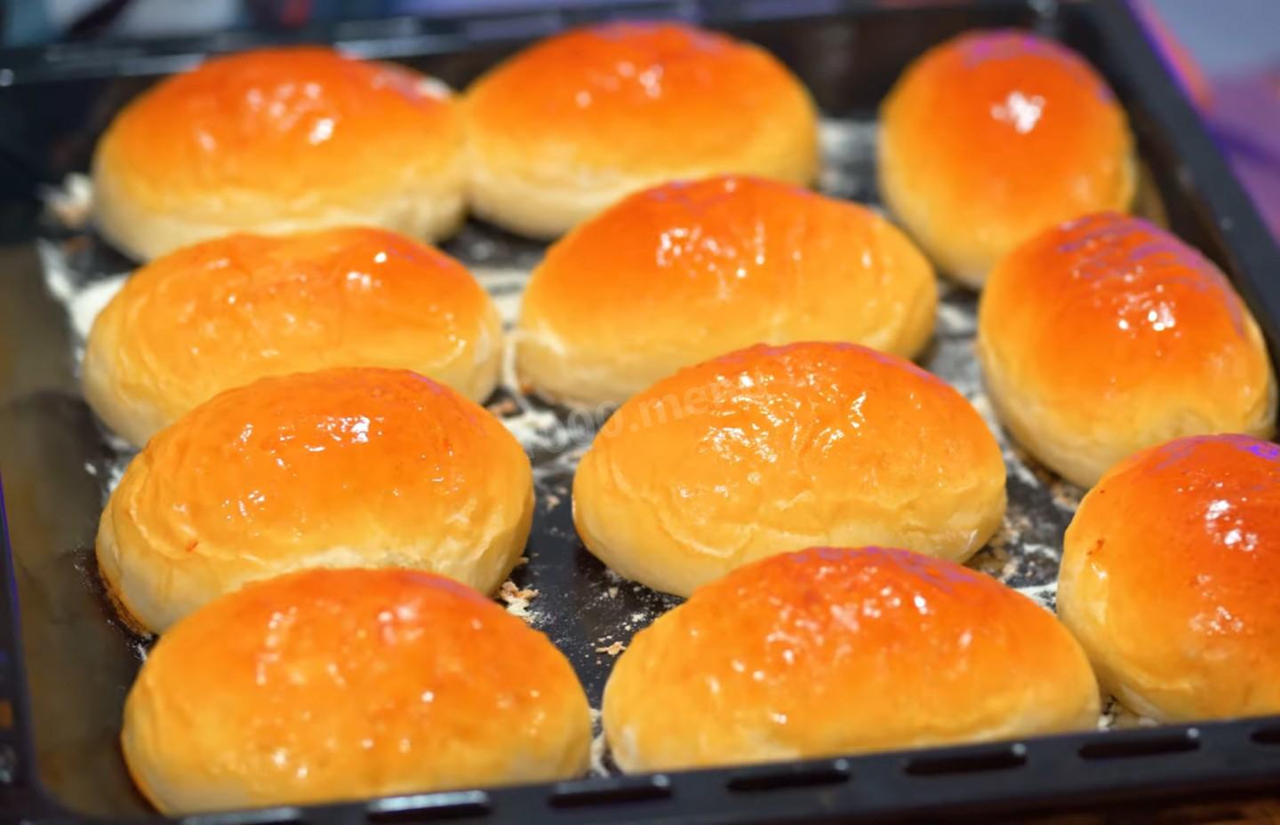 Шаг 36 приготовления Пирожки с капустой мясом в духовке