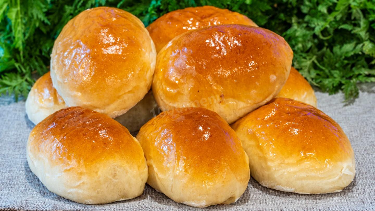 Обложка рецепта Пирожки с капустой мясом в духовке