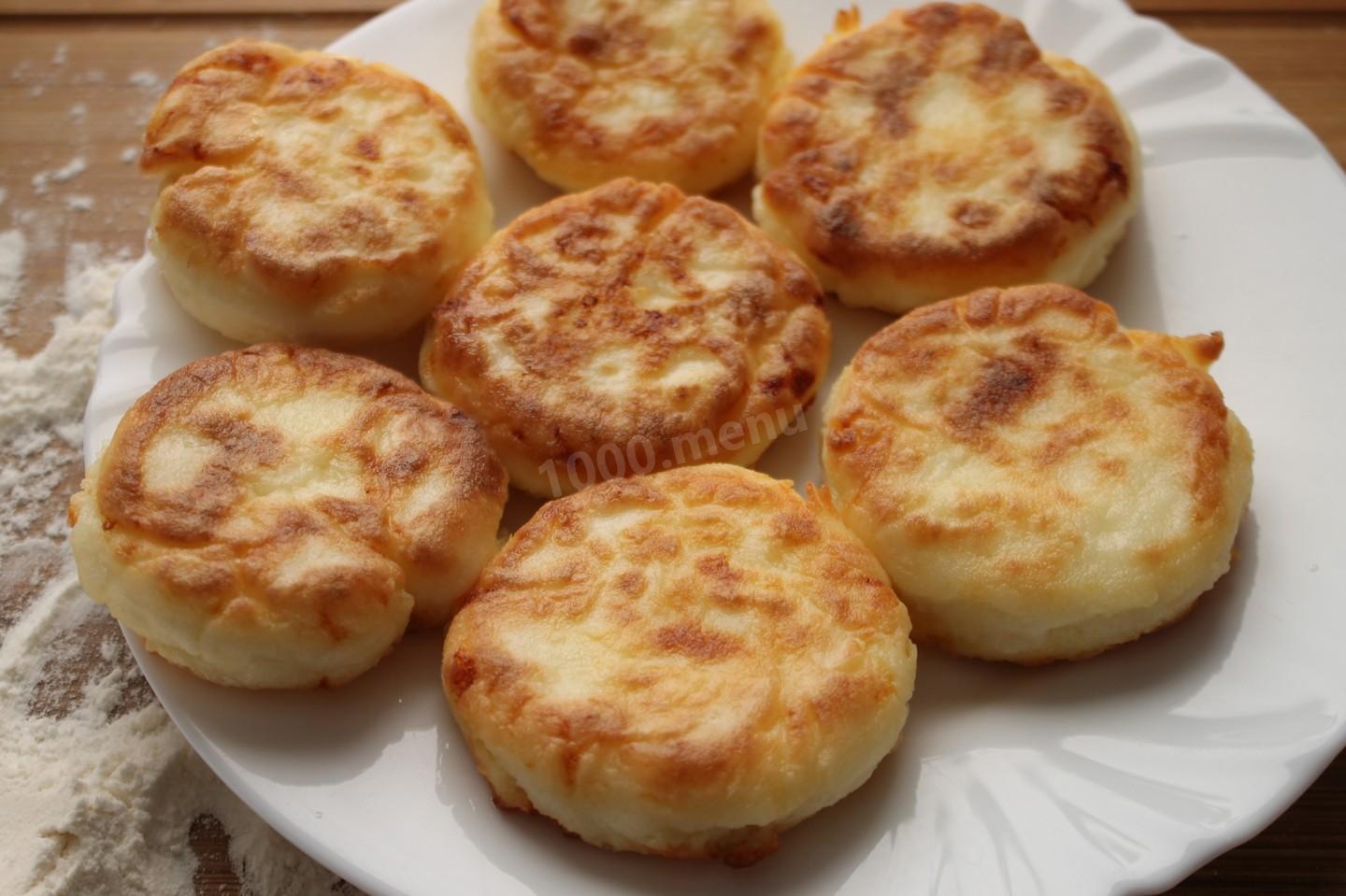 Шаг 12 приготовления Сырники из творога без муки