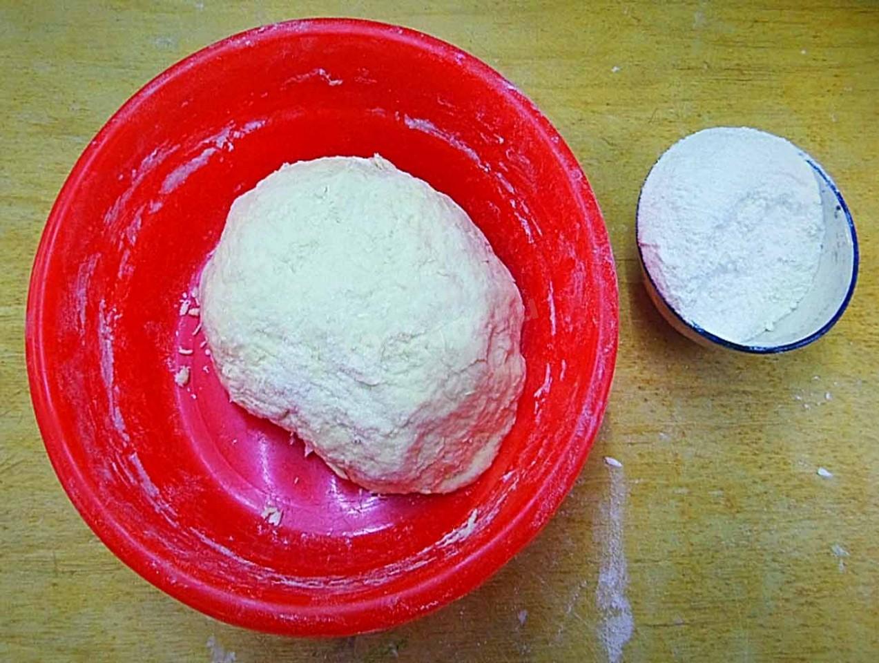 Шаг 5 приготовления Пирожки со щавелем