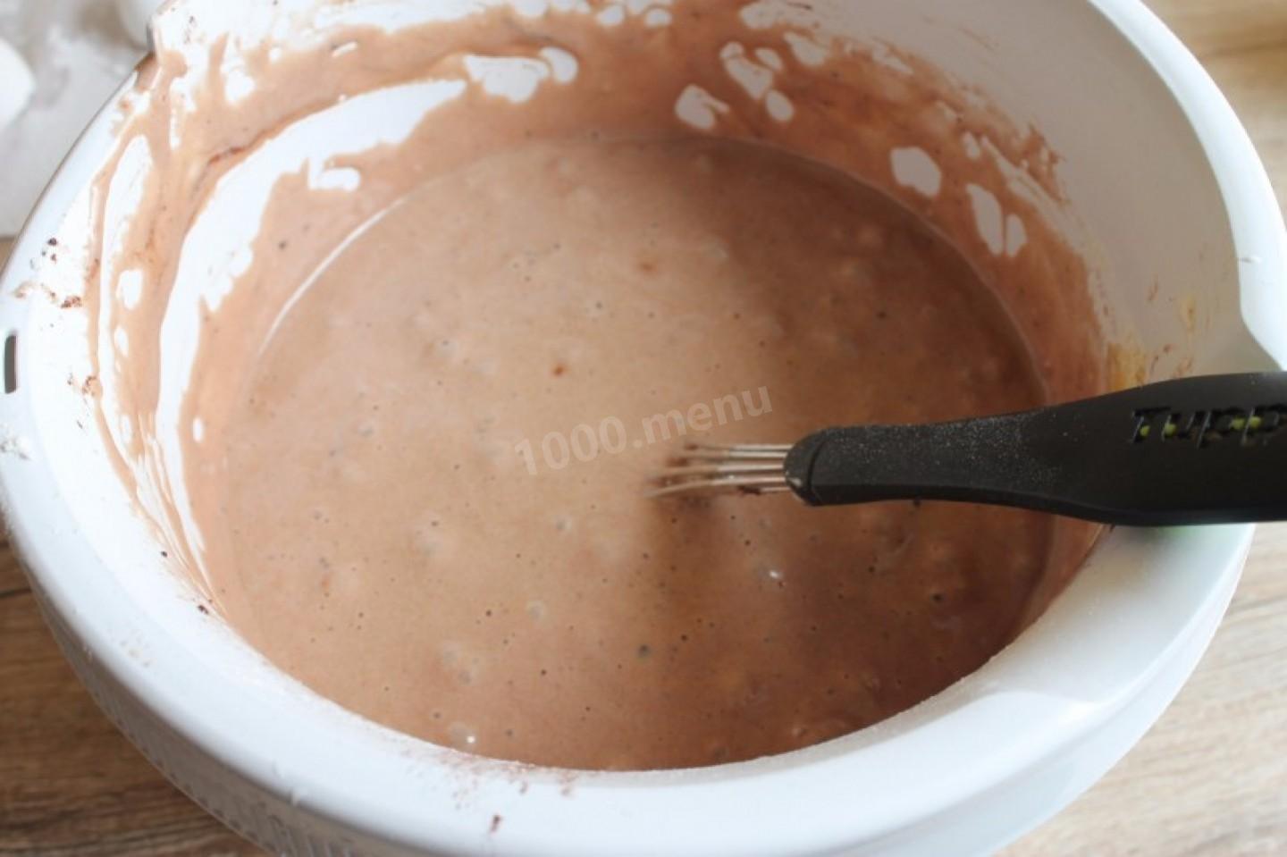 Шаг 6 приготовления Кухен немецкий пирог шоколадный
