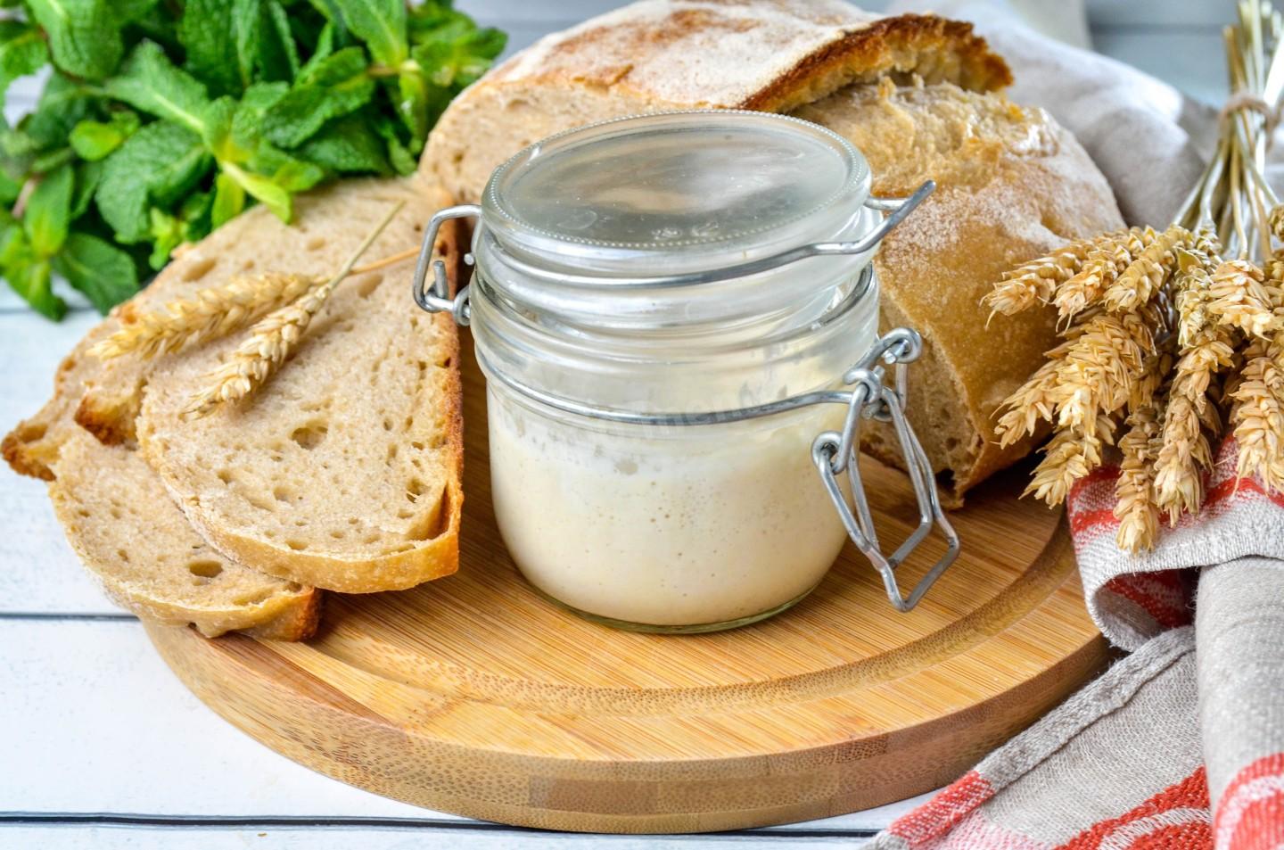 Шаг 15 приготовления Домашняя пшеничная закваска