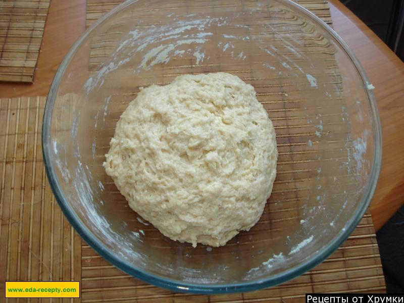 Шаг 3 приготовления Дрожжевые пирожки с яблоками в духовке