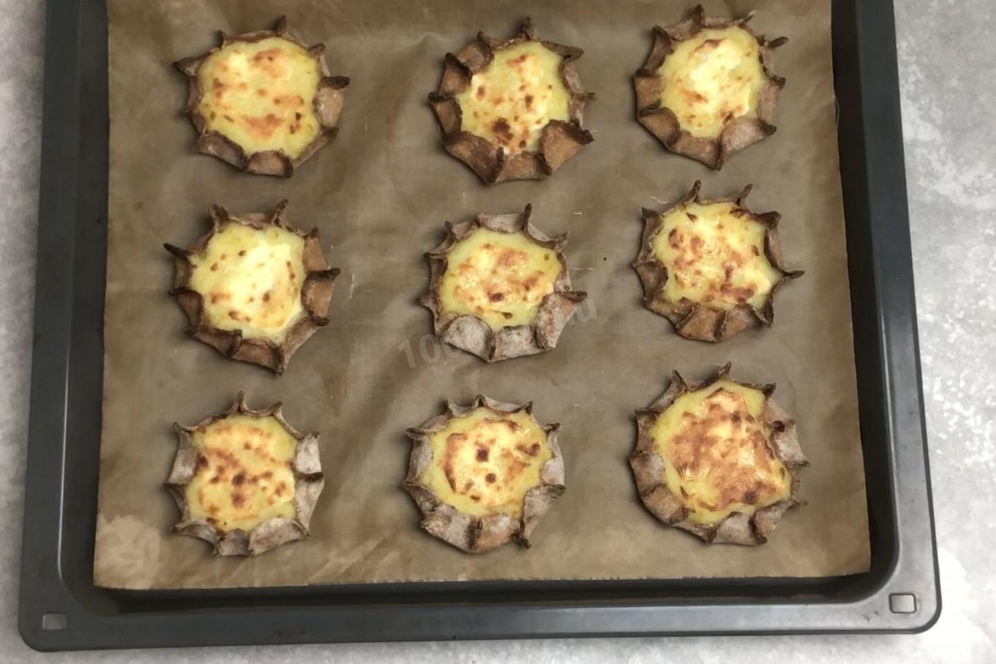 Шаг 11 приготовления Калитки с картошкой из ржаной муки