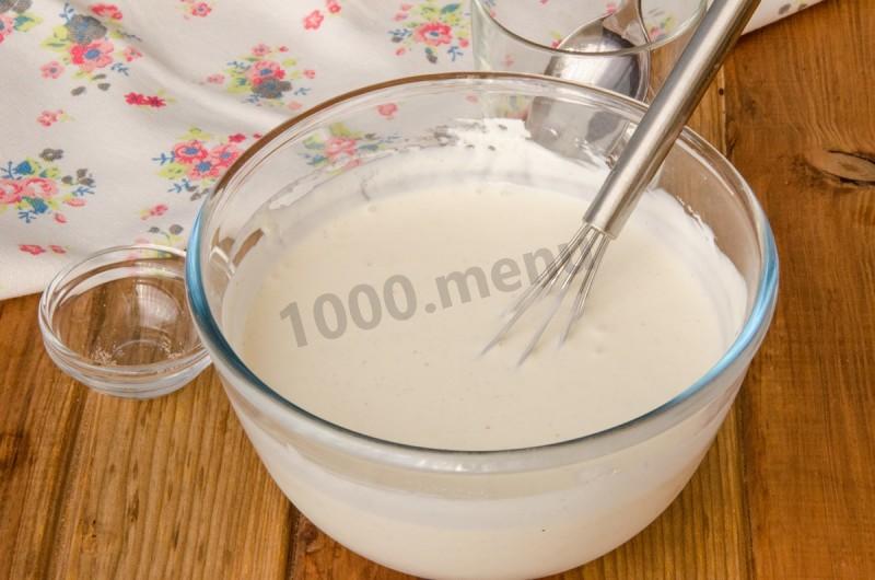 Шаг 14 приготовления Медовик на сковороде