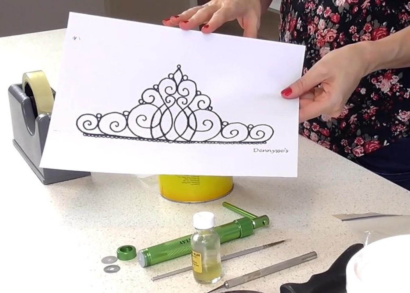 Шаг 1 приготовления Торт Корона