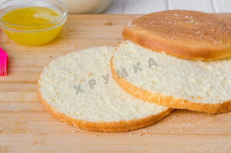 Шаг 20 приготовления Апельсиновый торт