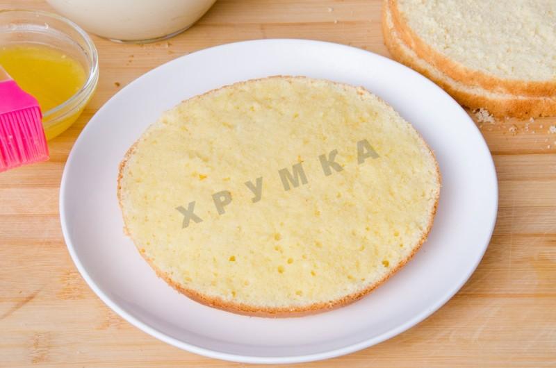 Шаг 21 приготовления Апельсиновый торт