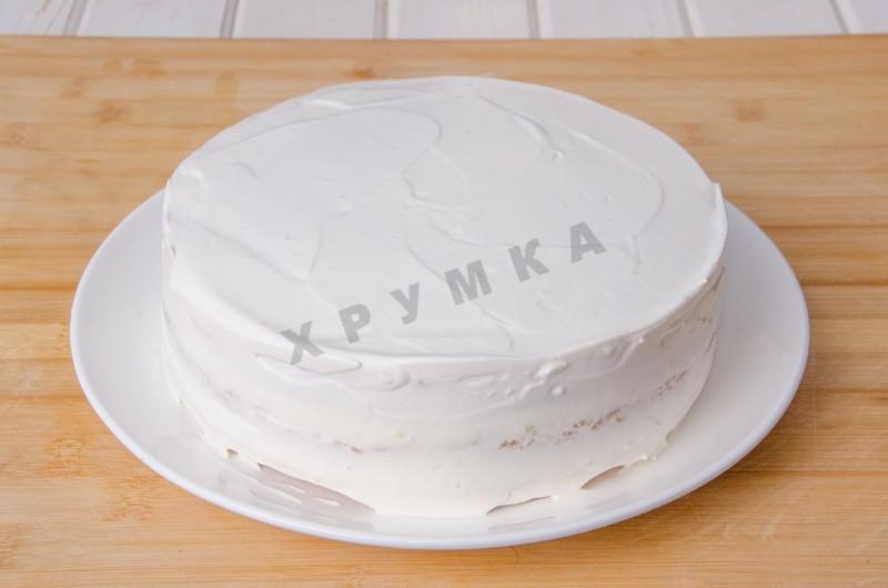 Шаг 24 приготовления Апельсиновый торт