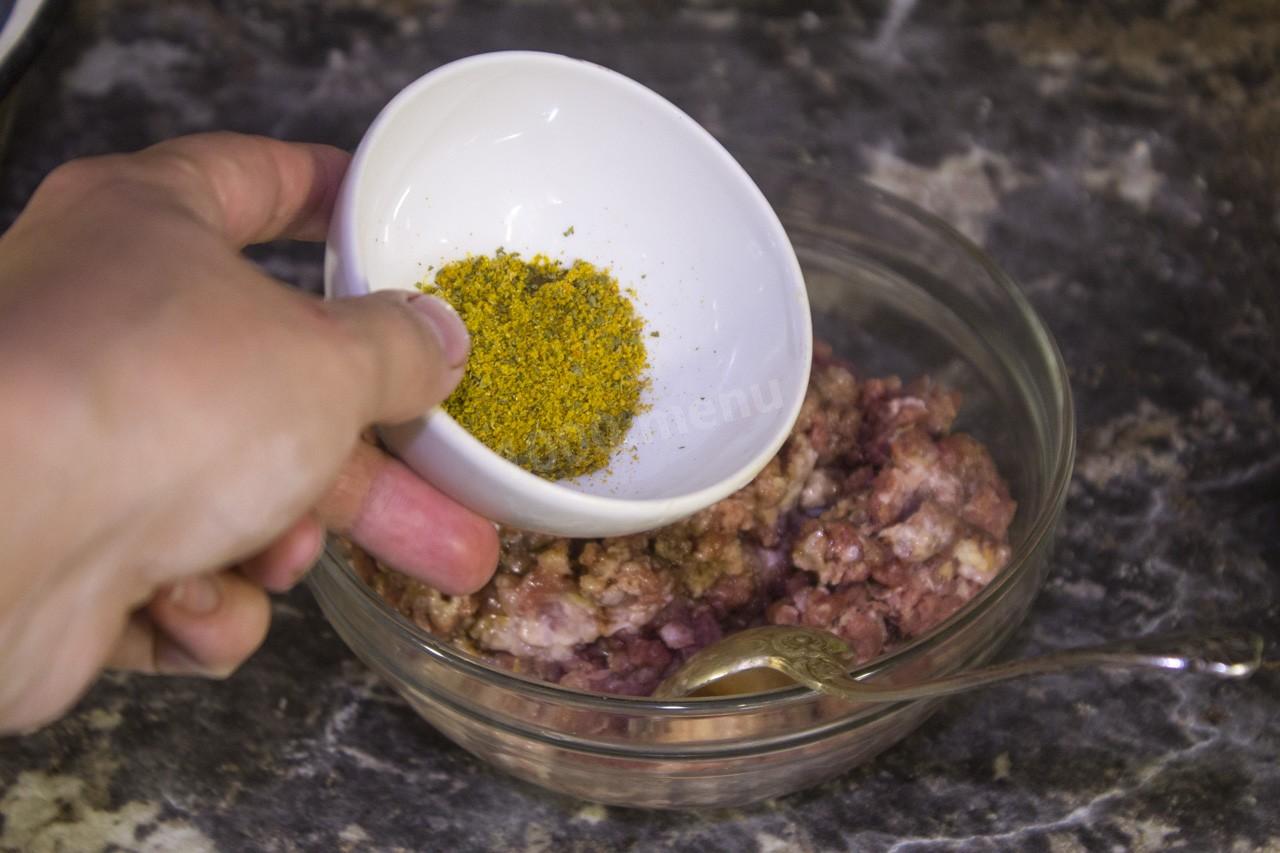 Шаг 10 приготовления Чуду с мясом