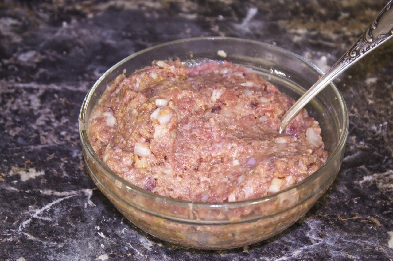 Шаг 13 приготовления Чуду с мясом