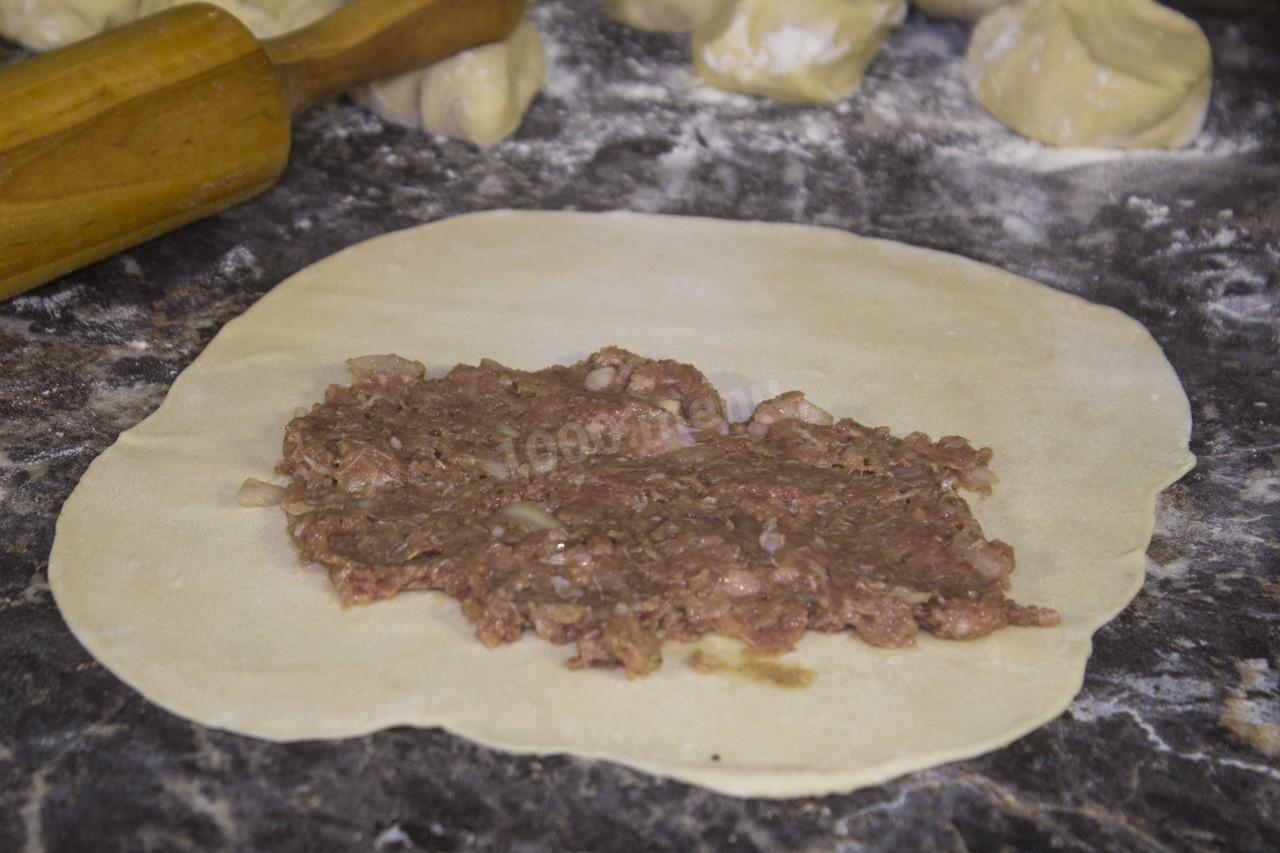 Шаг 16 приготовления Чуду с мясом