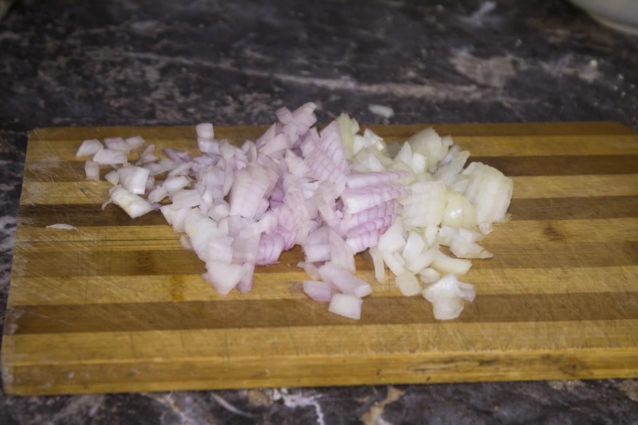 Шаг 6 приготовления Чуду с мясом
