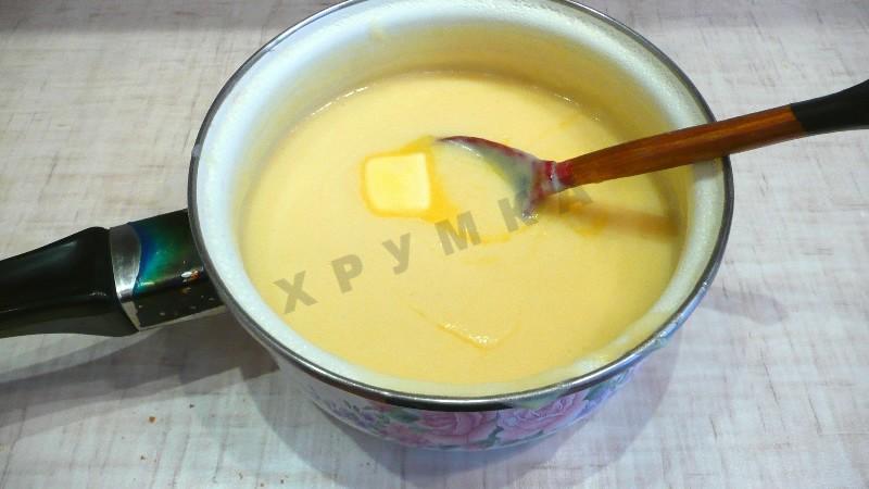 Шаг 19 приготовления Торт Ромашка
