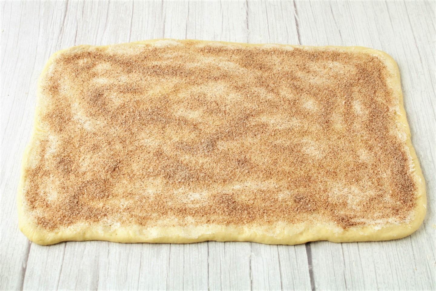 Шаг 17 приготовления Булочки с корицей из дрожжевого теста