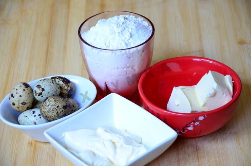 Шаг 1 приготовления Пирожки на сметане Элеш с курицей